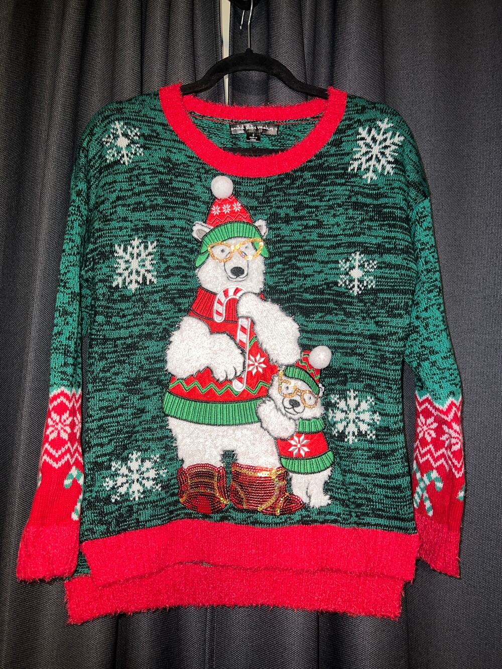 Ugly Christmas Sweater Xmas Size Small